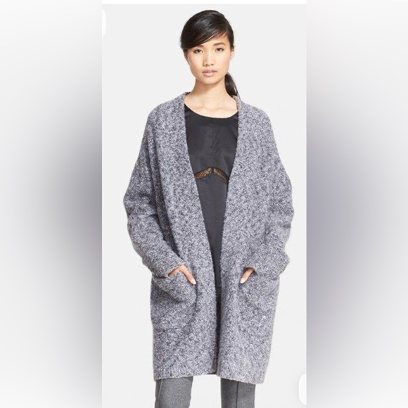 rag & bone 'Diana' Wool Blend Sweater Coat S - Picture 2 of 14